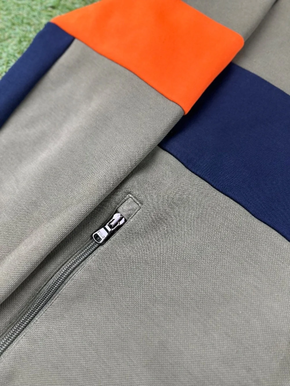 Ralph Lauren knit zip-up track jacket